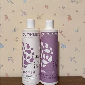 Purezero Biotin Strengthening Shampoo and Conditioner
